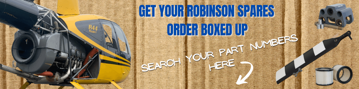 Get your Robinson Spares order boxed up. Search your part numbers here.